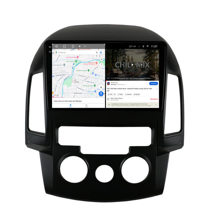 Navigatie 2K Hyundai I30 (2007-2012), Clima Manuala, Android, S-Quadcore / 4GB RAM + 64GB ROM, 9.5 Inch - AD-BGS90042K+AD-BGRKIT217