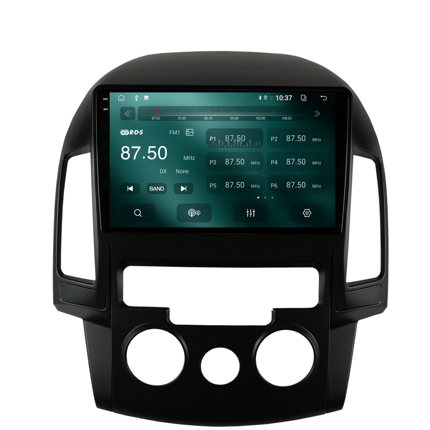 Navigatie 2K Hyundai I30 (2007-2012), Clima Manuala, Android, S-Quadcore / 4GB RAM + 64GB ROM, 9.5 Inch - AD-BGS90042K+AD-BGRKIT217