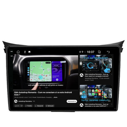 Navigatie 2K Hyundai I30 (2012-2016), Android, S-Quadcore / 4GB RAM + 64GB ROM, 9.5 Inch - AD-BGS90042K+AD-BGRKIT216V2