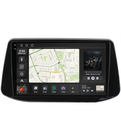 Navigatie 2K Hyundai I30 (2017-Prezent), Android, S-Quadcore / 4GB RAM + 64GB ROM, 9.5 Inch - AD-BGS90042K+AD-BGRKIT225
