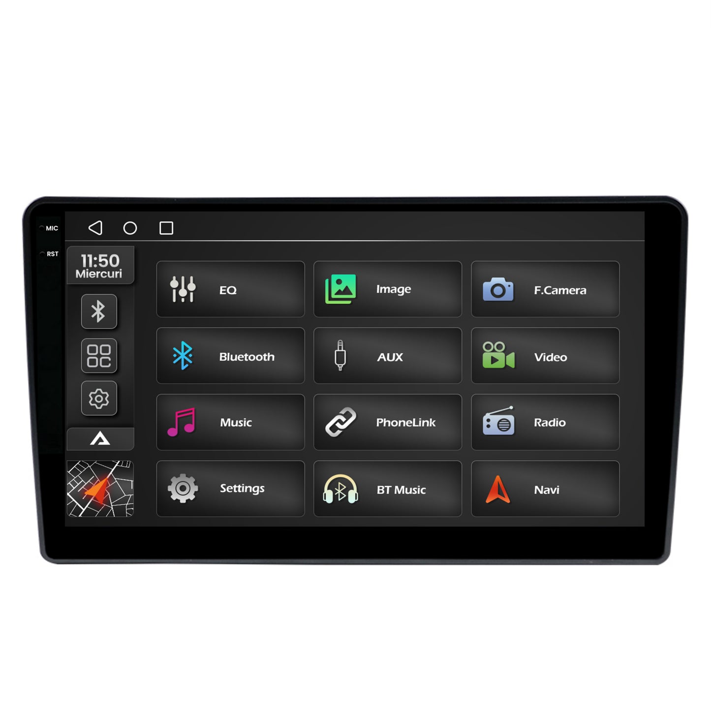 Navigatie 2K Hyundai I40 (2012-2020), Android, S-Quadcore / 4GB RAM + 64GB ROM, 9.5 Inch - AD-BGS90042K+AD-BGRKIT220V2