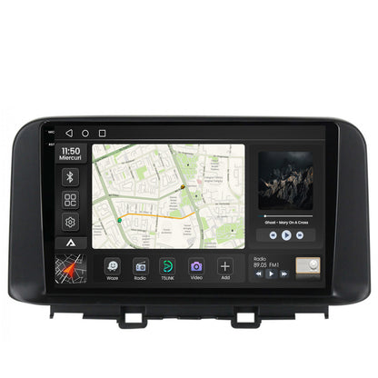 Navigatie 2K Hyundai Kona (2018+), Android, S-Quadcore / 4GB RAM + 64GB ROM, 10.36 Inch - AD-BGS100042K+AD-BGRKIT183V2