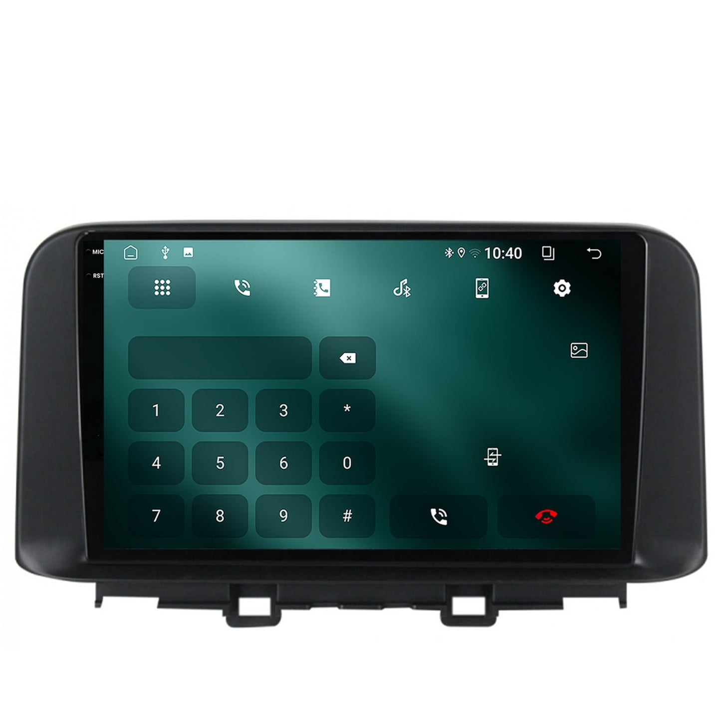 Navigatie 2K Hyundai Kona (2018+), Android, S-Quadcore / 4GB RAM + 64GB ROM, 10.36 Inch - AD-BGS100042K+AD-BGRKIT183V2
