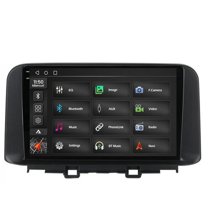 Navigatie 2K Hyundai Kona (2018+), Android, S-Quadcore / 4GB RAM + 64GB ROM, 10.36 Inch - AD-BGS100042K+AD-BGRKIT183V2