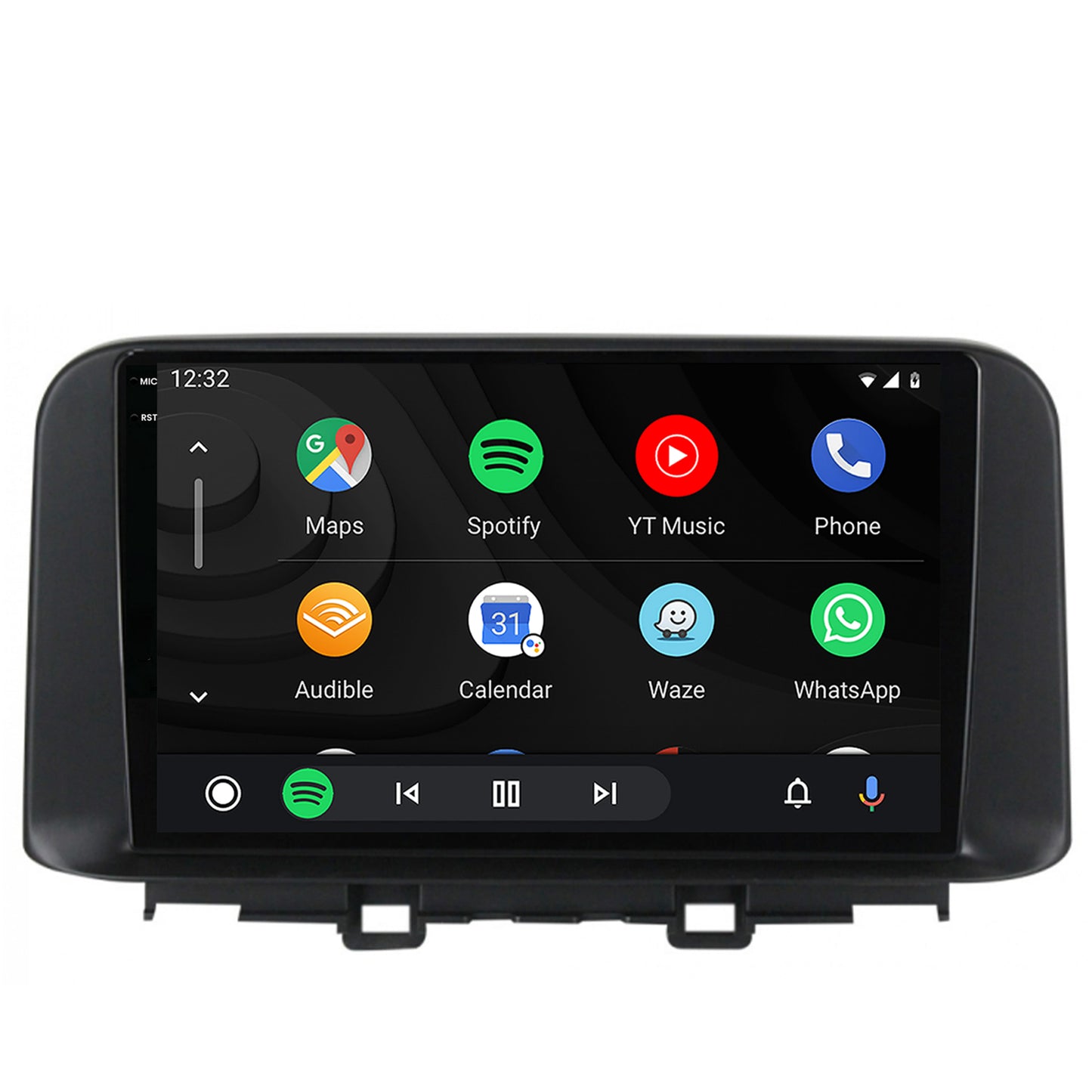 Navigatie 2K Hyundai Kona (2018+), Android, S-Quadcore / 4GB RAM + 64GB ROM, 10.36 Inch - AD-BGS100042K+AD-BGRKIT183V2