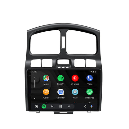 Navigatie 2K Hyundai Santa Fe (2001-2005), Android, S-Quadcore / 4GB RAM + 64GB ROM, 9.5 Inch - AD-BGS90042K+AD-BGRKIT210V2