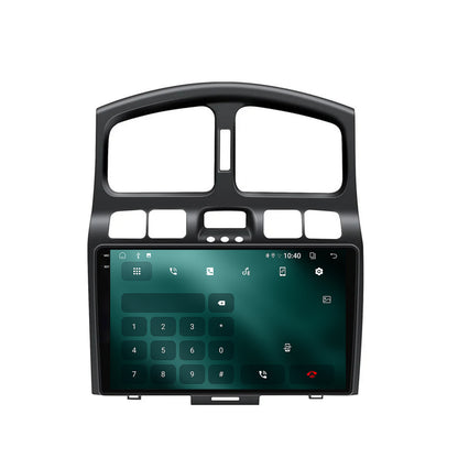 Navigatie 2K Hyundai Santa Fe (2001-2005), Android, S-Quadcore / 4GB RAM + 64GB ROM, 9.5 Inch - AD-BGS90042K+AD-BGRKIT210V2
