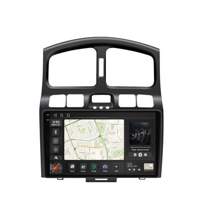 Navigatie 2K Hyundai Santa Fe (2001-2005), Android, S-Quadcore / 4GB RAM + 64GB ROM, 9.5 Inch - AD-BGS90042K+AD-BGRKIT210V2