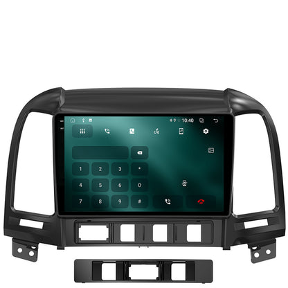 Navigatie 2K Hyundai Santa Fe (2006-2012), Android, S-Quadcore / 4GB RAM + 64GB ROM, 9.5 Inch - AD-BGS90042K+AD-BGRKIT210