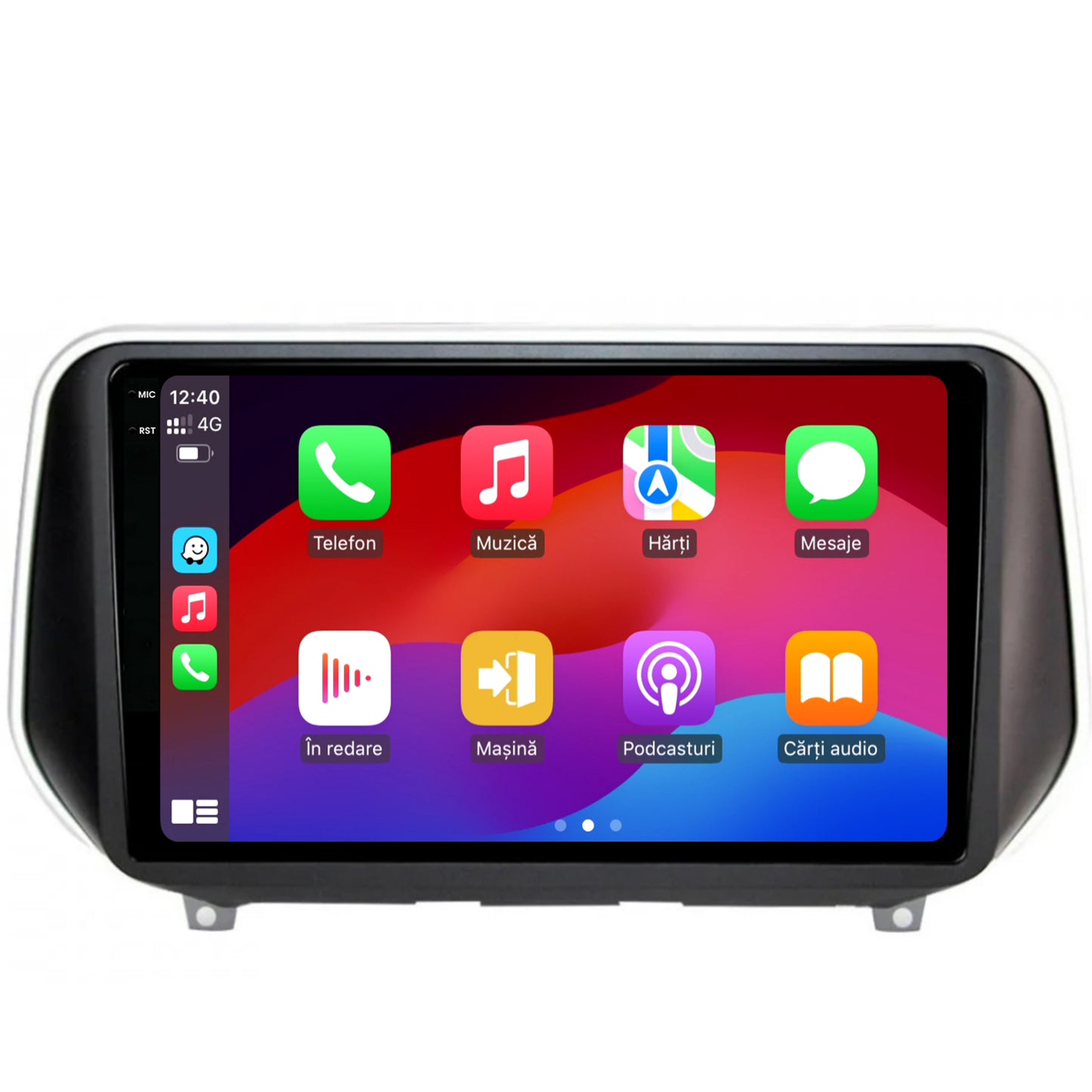 Navigatie 2K Hyundai Santa Fe (2018+), Android, S-Quadcore / 4GB RAM + 64GB ROM, 9.5 Inch - AD-BGS90042K+AD-BGRKIT223