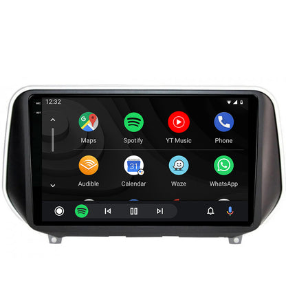 Navigatie 2K Hyundai Santa Fe (2018+), Android, S-Quadcore / 4GB RAM + 64GB ROM, 9.5 Inch - AD-BGS90042K+AD-BGRKIT223
