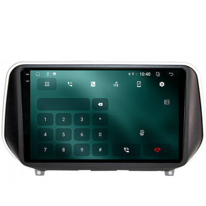 Navigatie 2K Hyundai Santa Fe (2018+), Android, S-Quadcore / 4GB RAM + 64GB ROM, 9.5 Inch - AD-BGS90042K+AD-BGRKIT223
