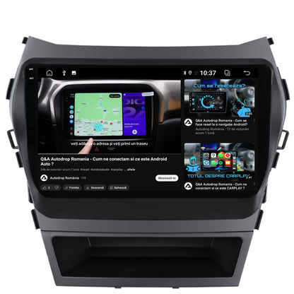 Navigatie 2K Hyundai Santa Fe IX45 (2013-2017), Android, S-Quadcore / 4GB RAM + 64GB ROM, 9.5 Inch - AD-BGS90042K+AD-BGRKIT182