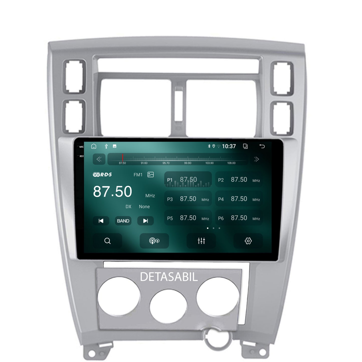Navigatie 2K Hyundai Tucson (2004-2009), Android, S-Quadcore / 4GB RAM + 64GB ROM, 10.36 Inch - AD-BGS100042K+AD-BGRKIT200