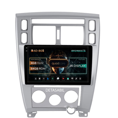 Navigatie 2K Hyundai Tucson (2004-2009), Android, S-Quadcore / 4GB RAM + 64GB ROM, 10.36 Inch - AD-BGS100042K+AD-BGRKIT200