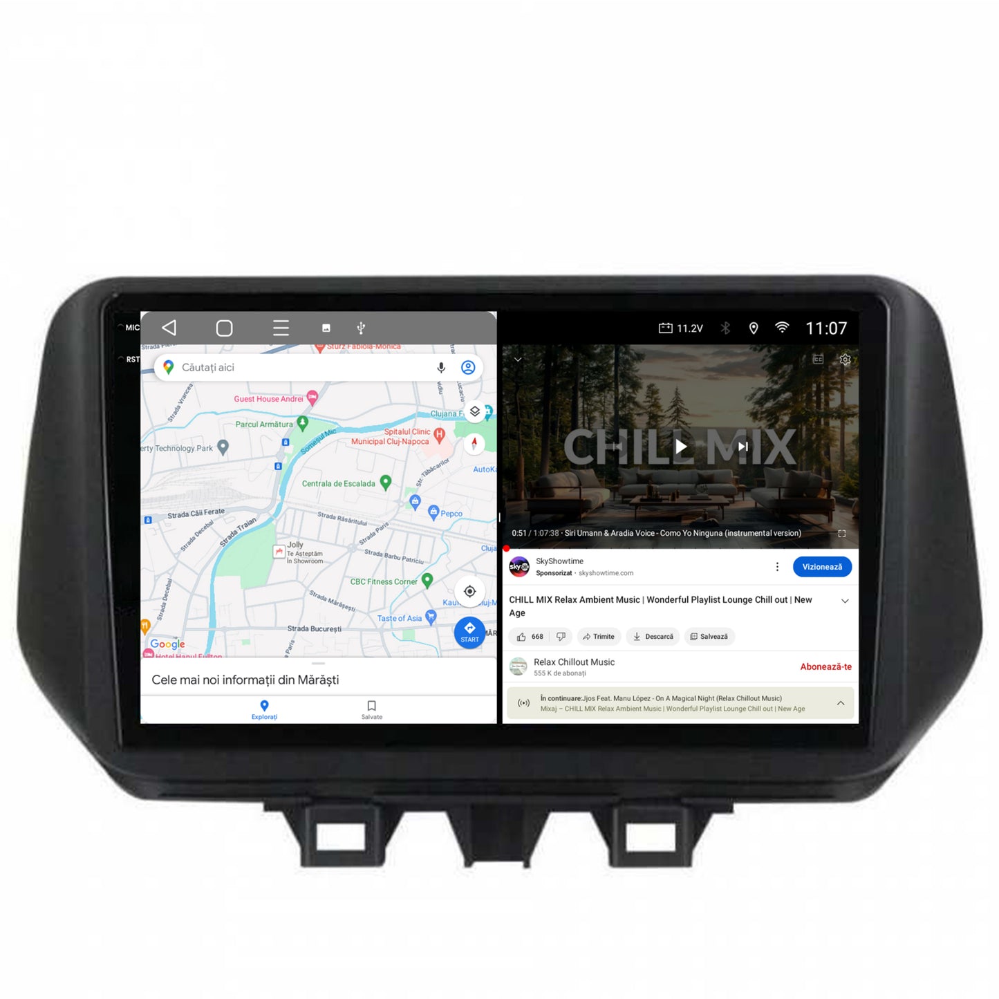 Navigatie 2K Hyundai Tucson (2018-2020), Android, S-Quadcore / 4GB RAM + 64GB ROM, 9.5 Inch - AD-BGS90042K+AD-BGRKIT204