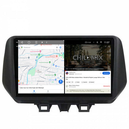 Navigatie 2K Hyundai Tucson (2018-2020), Android, S-Quadcore / 4GB RAM + 64GB ROM, 9.5 Inch - AD-BGS90042K+AD-BGRKIT204