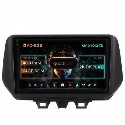 Navigatie 2K Hyundai Tucson (2018-2020), Android, S-Quadcore / 4GB RAM + 64GB ROM, 9.5 Inch - AD-BGS90042K+AD-BGRKIT204