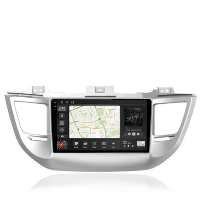 Navigatie 2K Hyundai Tucson 3 (2015-2018), Android, S-Quadcore / 4GB RAM + 64GB ROM, 9.5 Inch - AD-BGS90042K+AD-BGRKIT176
