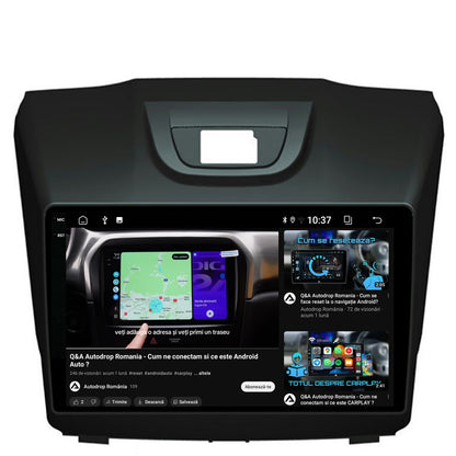 Navigatie 2K Isuzu D-MAX (2015+), Android, S-Quadcore / 4GB RAM + 64GB ROM, 9.5 Inch - AD-BGS90042K+AD-BGRKIT311