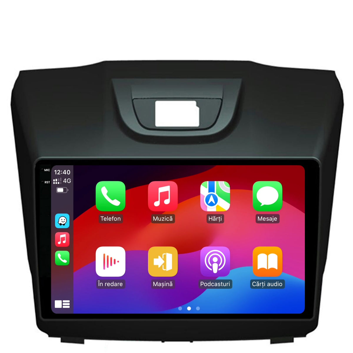 Navigatie 2K Isuzu D-MAX (2015+), Android, S-Quadcore / 4GB RAM + 64GB ROM, 9.5 Inch - AD-BGS90042K+AD-BGRKIT311