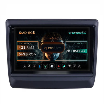 Navigatie 2K Isuzu D-MAX (2020+), Android, S-Quadcore / 4GB RAM + 64GB ROM, 9.5 Inch - AD-BGS90042K+AD-BGRKIT316
