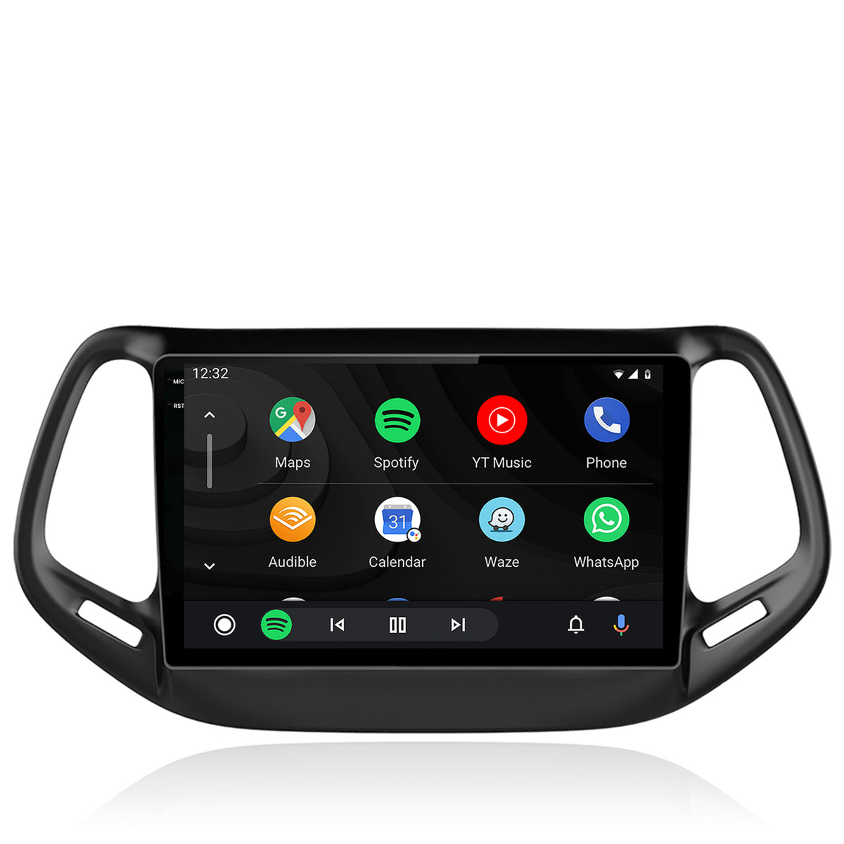 Navigatie 2K Jeep Compass (2016+), Android, S-Quadcore / 4GB RAM + 64GB ROM, 10.36 Inch - AD-BGS100042K+AD-BGRKIT287