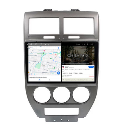 Navigatie 2K Jeep Compass/Patriot (2006-2010), Android, S-Quadcore / 4GB RAM + 64GB ROM, 10.36 Inch - AD-BGS100042K+AD-BGRKIT295
