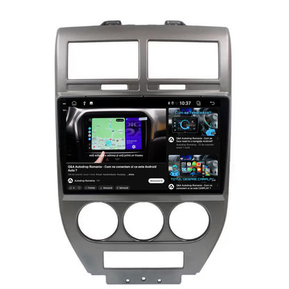 Navigatie 2K Jeep Compass/Patriot (2006-2010), Android, S-Quadcore / 4GB RAM + 64GB ROM, 10.36 Inch - AD-BGS100042K+AD-BGRKIT295