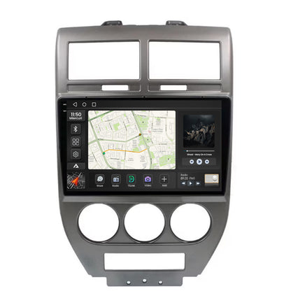 Navigatie 2K Jeep Compass/Patriot (2006-2010), Android, S-Quadcore / 4GB RAM + 64GB ROM, 10.36 Inch - AD-BGS100042K+AD-BGRKIT295