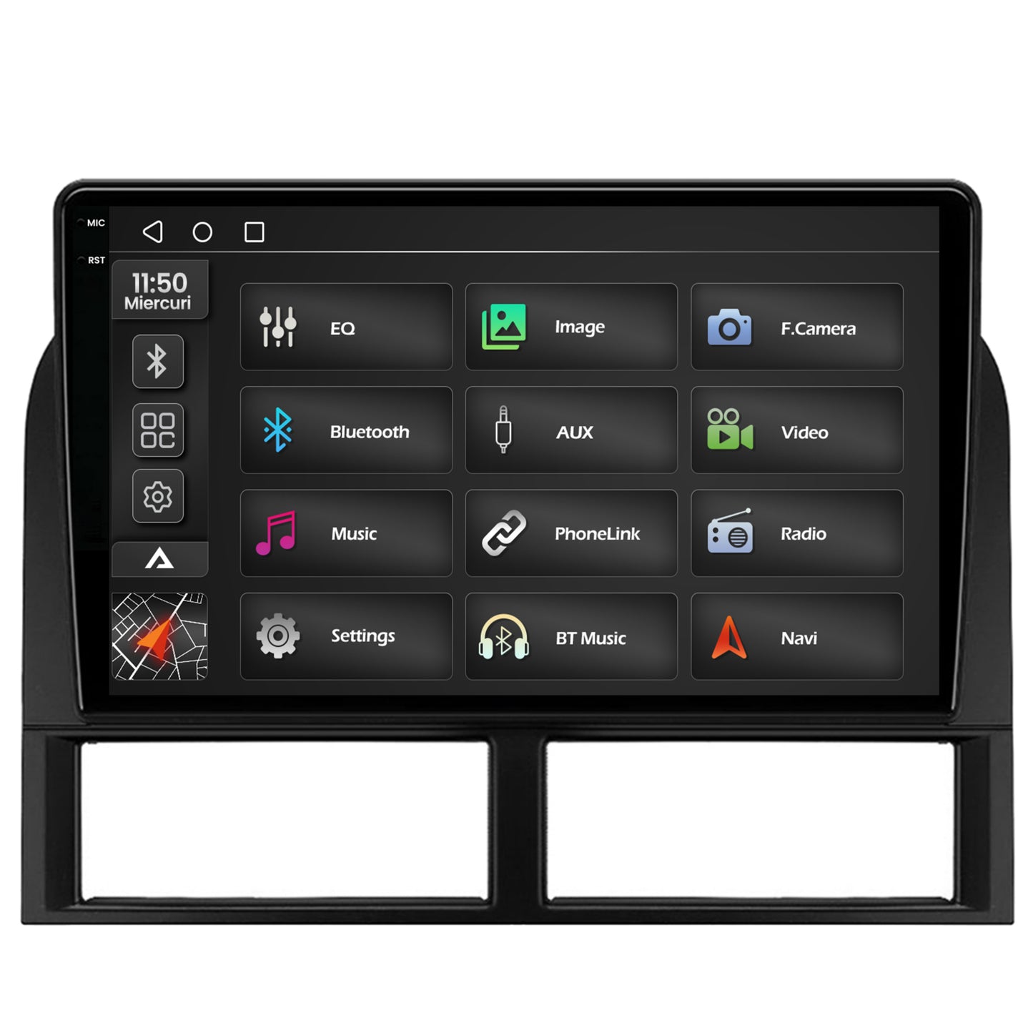 Navigatie 2K Jeep Grand Cherokee(1998-2004), Android, S-Quadcore / 4GB RAM + 64GB ROM, 9.5 Inch - AD-BGS90042K+AD-BGRKIT296