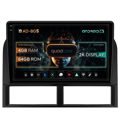 Navigatie 2K Jeep Grand Cherokee(1998-2004), Android, S-Quadcore / 4GB RAM + 64GB ROM, 9.5 Inch - AD-BGS90042K+AD-BGRKIT296