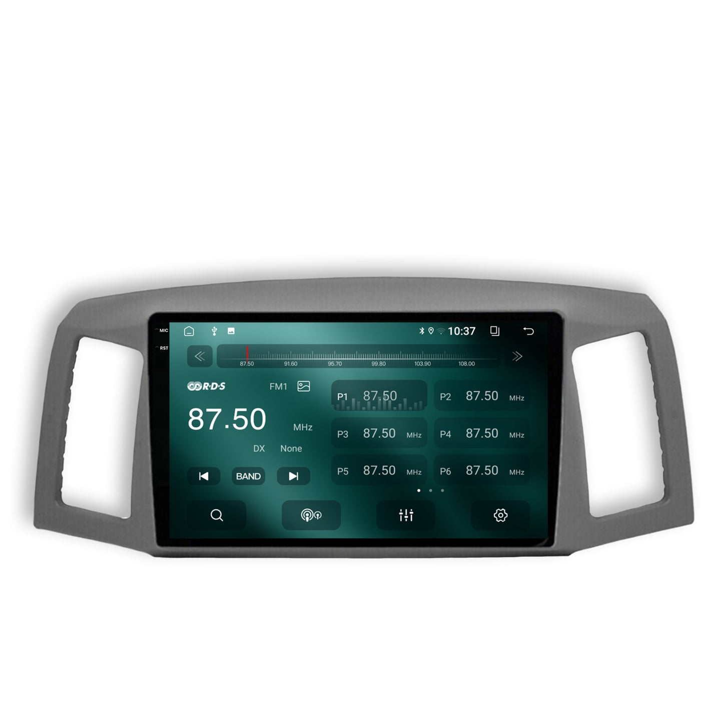 Navigatie 2K Jeep Grand Cherokee (2004-2007), Android, S-Quadcore / 4GB RAM + 64GB ROM, 10.36 Inch - AD-BGS100042K+AD-BGRKIT297v2