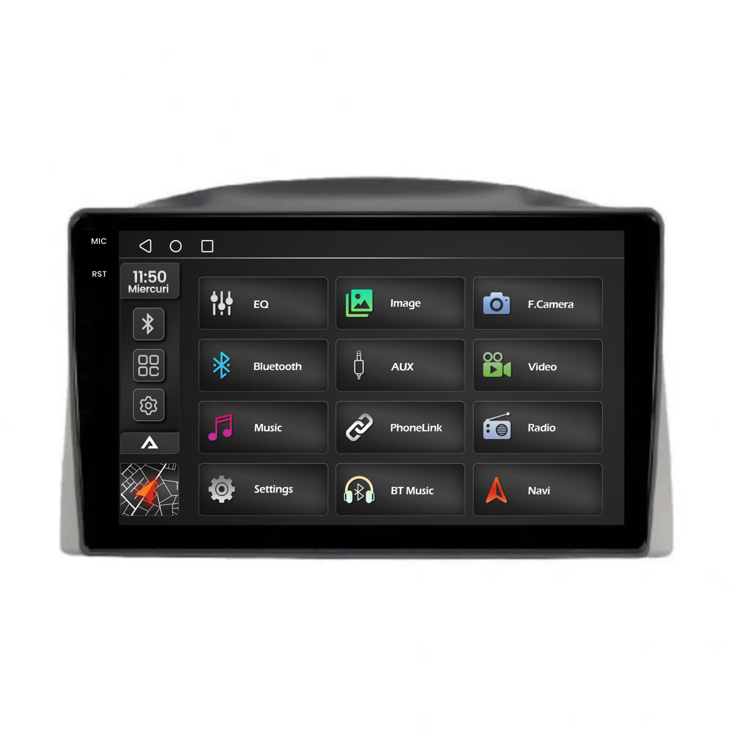 Navigatie 2K Jeep Grand Cherokee (2005-2007), Android, S-Quadcore / 4GB RAM + 64GB ROM, 10.36 Inch - AD-BGS100042K+AD-BGRKIT283