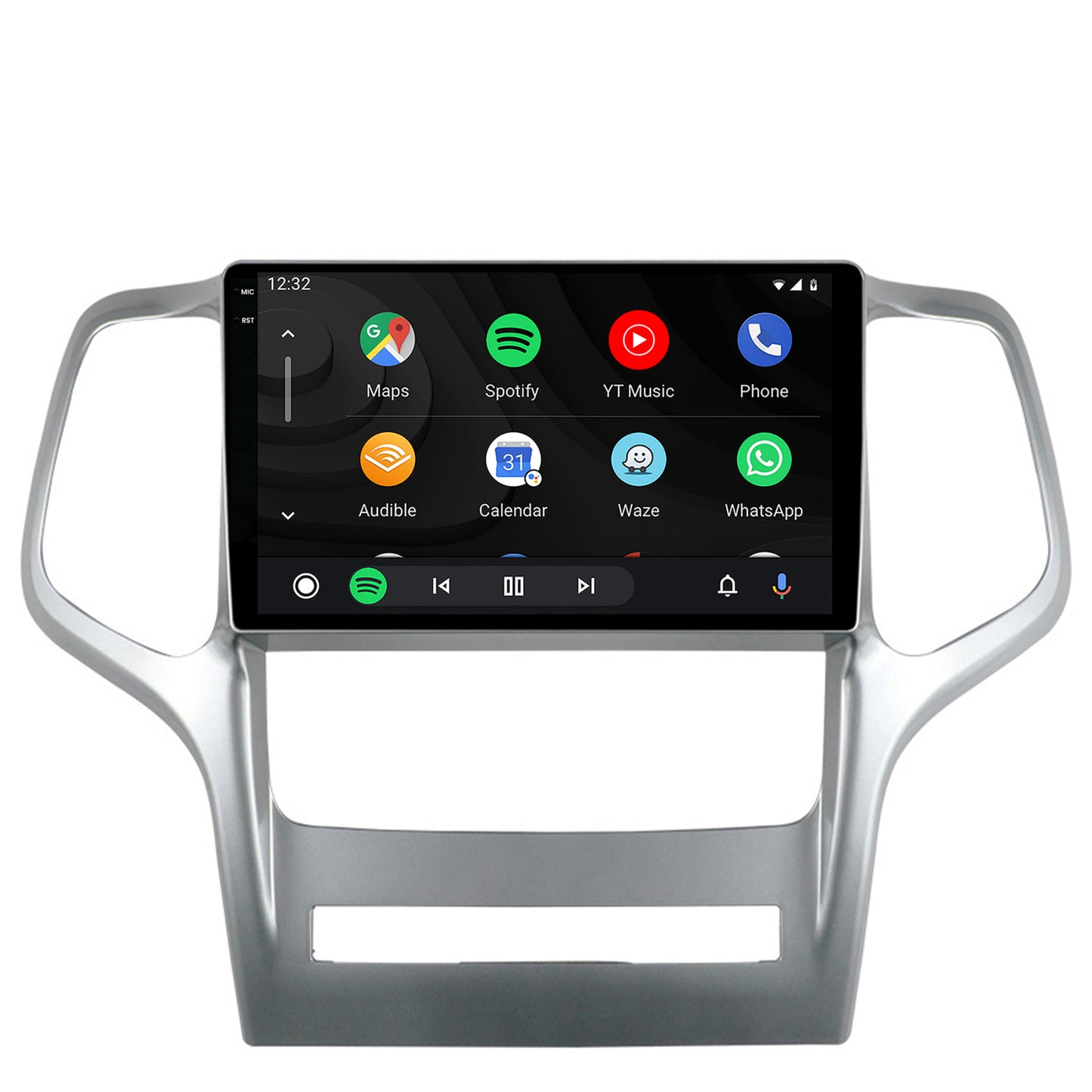 Navigatie 2K Jeep Grand Cherokee (2010-2013), Android, S-Quadcore / 4GB RAM + 64GB ROM, 9.5 Inch - AD-BGS90042K+AD-BGRKIT297