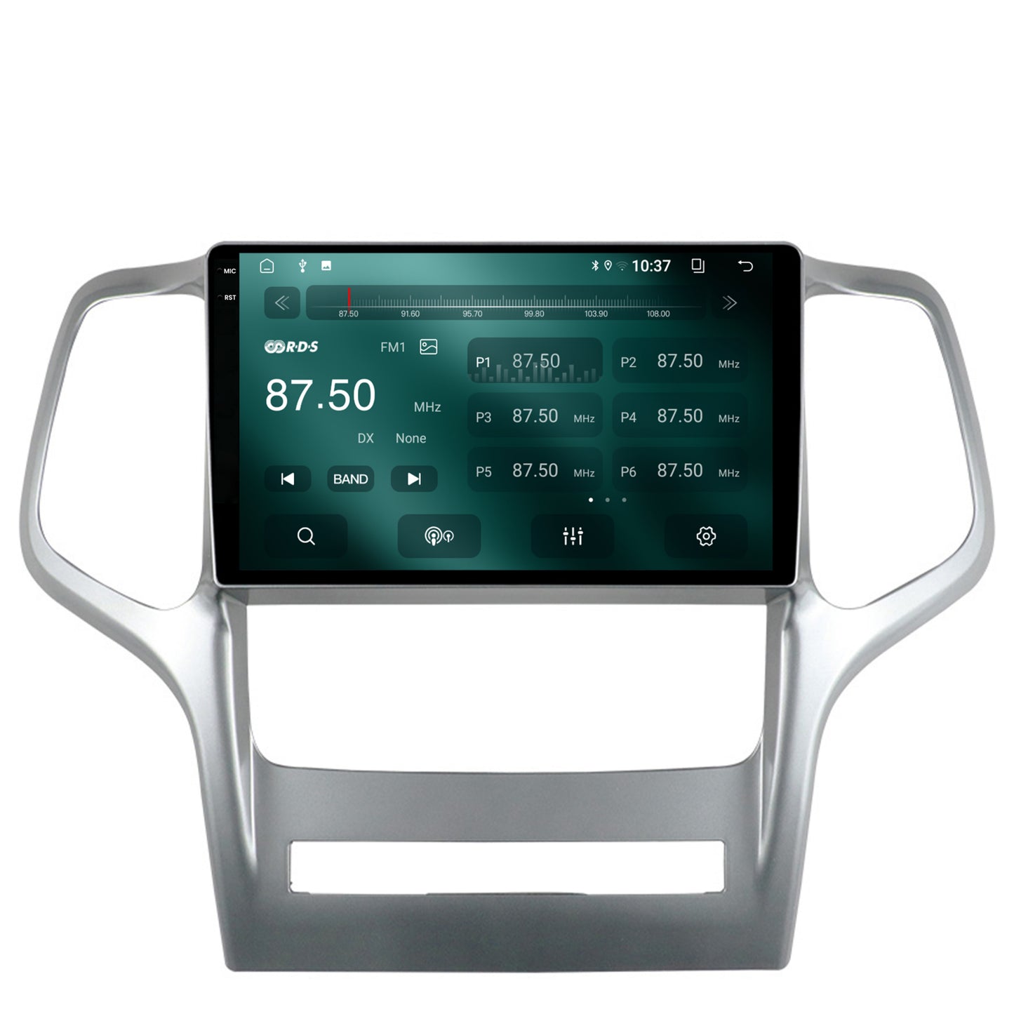 Navigatie 2K Jeep Grand Cherokee (2010-2013), Android, S-Quadcore / 4GB RAM + 64GB ROM, 9.5 Inch - AD-BGS90042K+AD-BGRKIT297