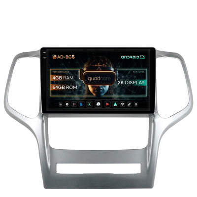 Navigatie 2K Jeep Grand Cherokee (2010-2013), Android, S-Quadcore / 4GB RAM + 64GB ROM, 9.5 Inch - AD-BGS90042K+AD-BGRKIT297