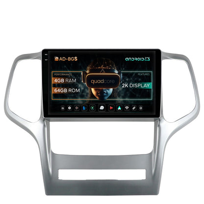Navigatie 2K Jeep Grand Cherokee (2010-2013), Android, S-Quadcore / 4GB RAM + 64GB ROM, 9.5 Inch - AD-BGS90042K+AD-BGRKIT297