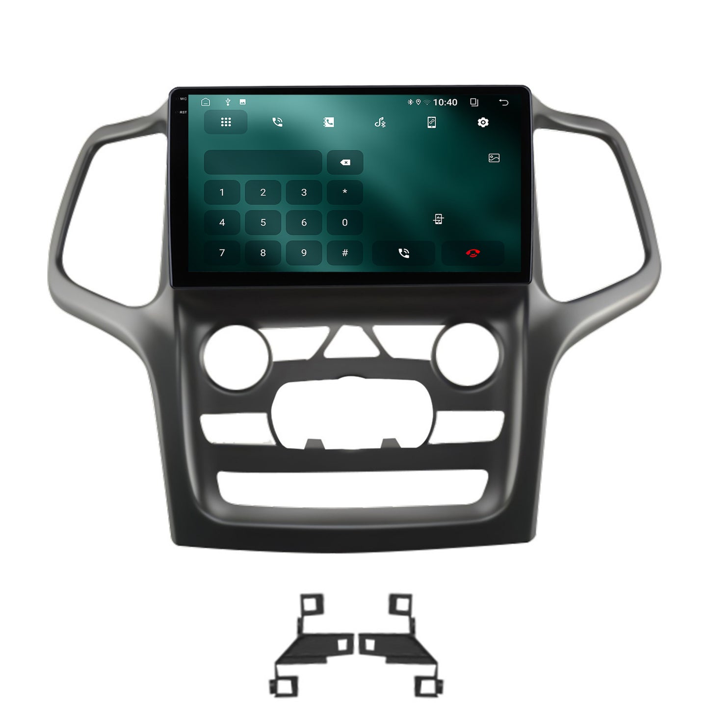 Navigatie 2K Jeep Grand Cherokee (2014-2022), Android, S-Quadcore / 4GB RAM + 64GB ROM, 9.5 Inch - AD-BGS90042K+AD-BGRKIT272