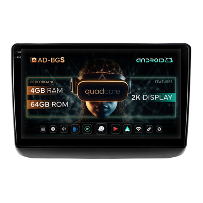 Navigatie 2K Jeep Grand Cherokee (2013-2020), Android, S-Quadcore / 4GB RAM + 64GB ROM, 9.5 Inch - AD-BGS90042K+AD-BGRKIT298