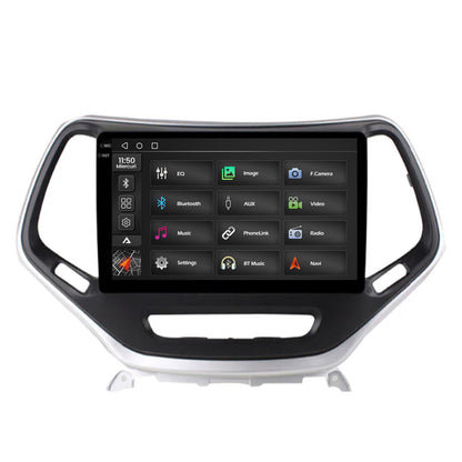Navigatie 2K Jeep Grand Cherokee (2015+), Android OS, S-Quadcore / 4GB RAM + 64GB ROM, 10.36 Inch - AD-BGS100042K+AD-BGRKIT285
