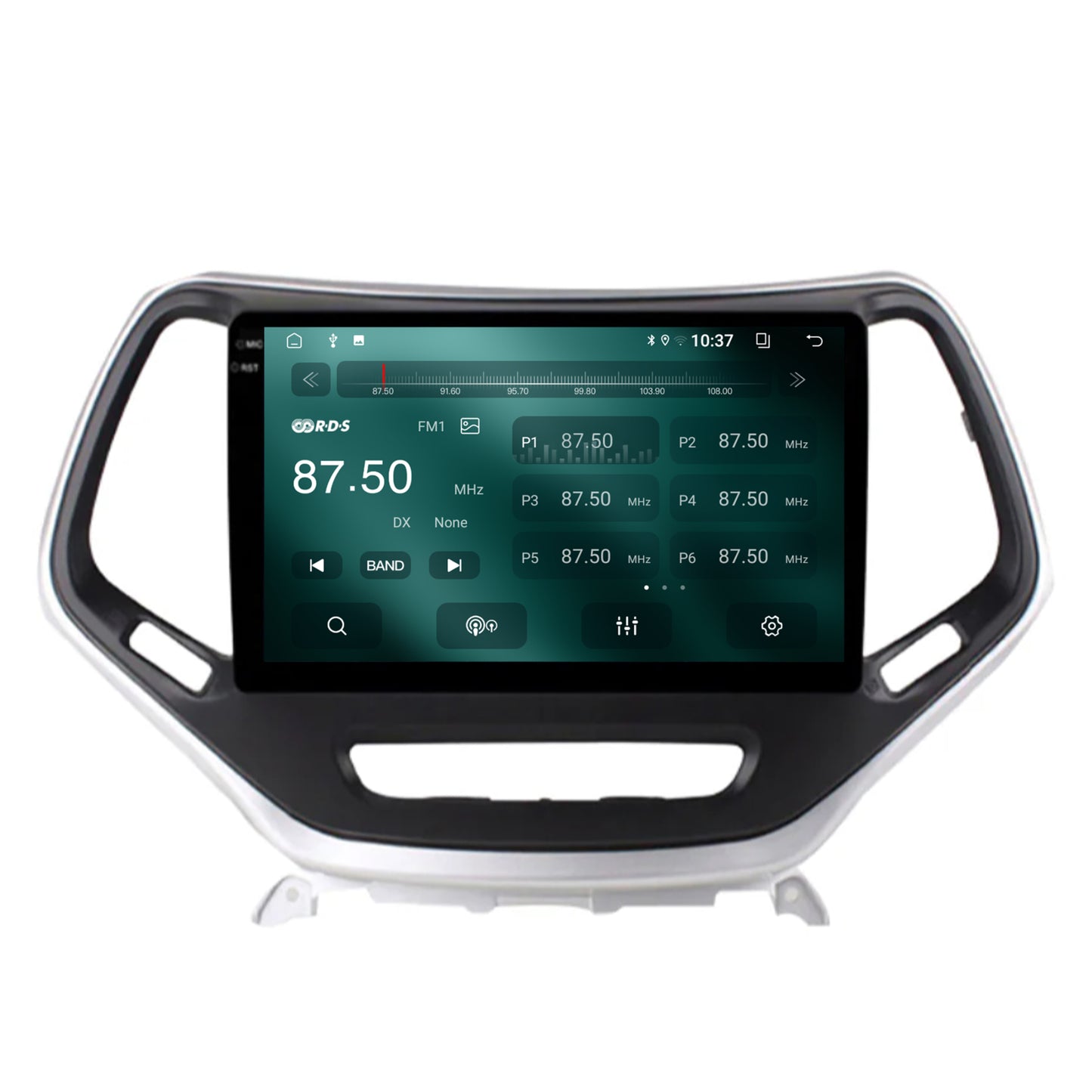 Navigatie 2K Jeep Grand Cherokee (2015+), Android OS, S-Quadcore / 4GB RAM + 64GB ROM, 10.36 Inch - AD-BGS100042K+AD-BGRKIT285