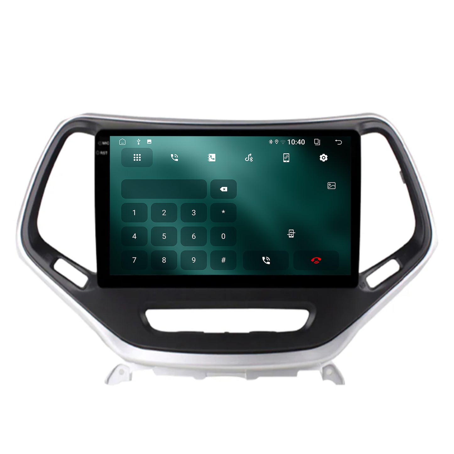 Navigatie 2K Jeep Grand Cherokee (2015+), Android OS, S-Quadcore / 4GB RAM + 64GB ROM, 10.36 Inch - AD-BGS100042K+AD-BGRKIT285