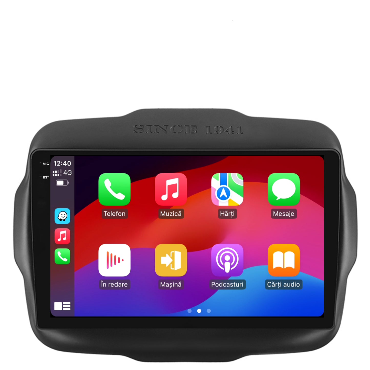 Navigatie 2K Jeep Renegade (2014-2018), Android, S-Quadcore / 4GB RAM + 64GB ROM, 9.5 Inch - AD-BGS90042K+AD-BGRKIT286