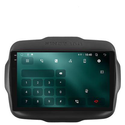 Navigatie 2K Jeep Renegade (2014-2018), Android, S-Quadcore / 4GB RAM + 64GB ROM, 9.5 Inch - AD-BGS90042K+AD-BGRKIT286