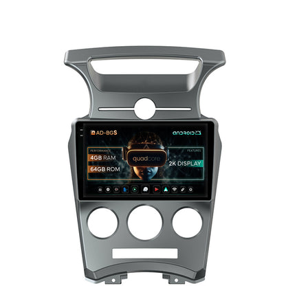 Navigatie 2K Kia Carens (2007-2011), Android, S-Quadcore / 4GB RAM + 64GB ROM, 9.5 Inch - AD-BGS90042K+AD-BGRKIT209