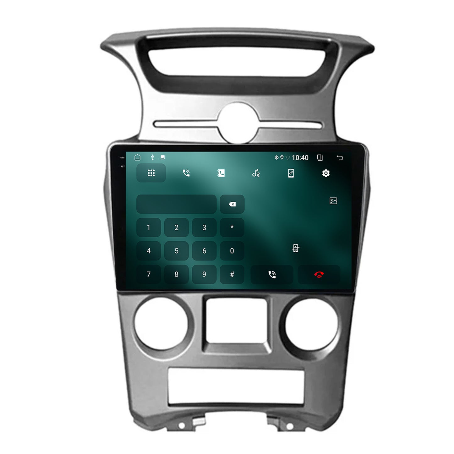 Navigatie 2K Kia Carens (2007-2011), Android, S-Quadcore / 4GB RAM + 64GB ROM, 9.5 Inch - AD-BGS90042K+AD-BGRKIT209V2