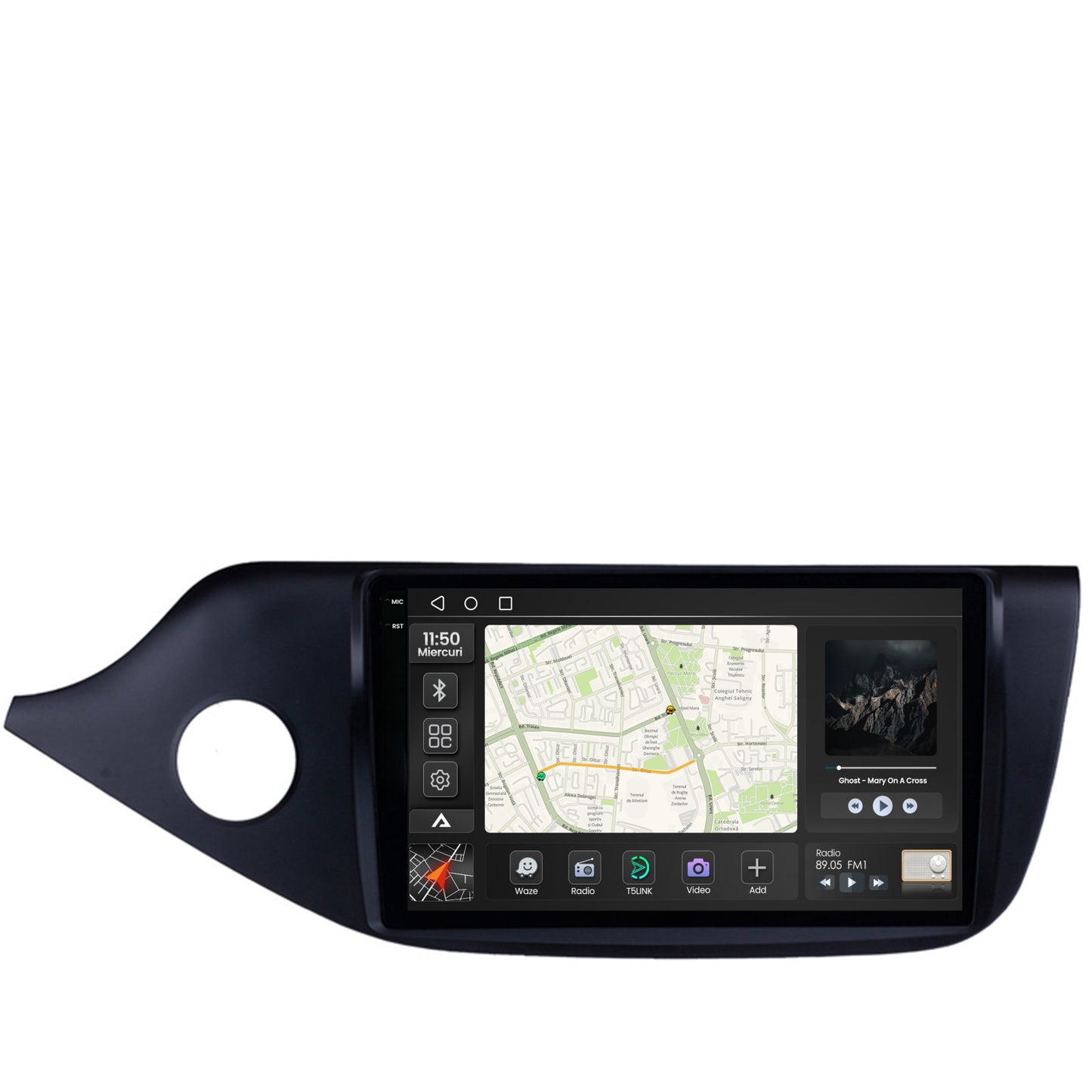 Navigatie 2K Kia CEED (2012-2018), Android, S-Quadcore / 4GB RAM + 64GB ROM, 9.5 Inch - AD-BGS90042K+AD-BGRKIT149