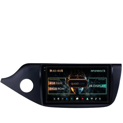Navigatie 2K Kia CEED (2012-2018), Android, S-Quadcore / 4GB RAM + 64GB ROM, 9.5 Inch - AD-BGS90042K+AD-BGRKIT149