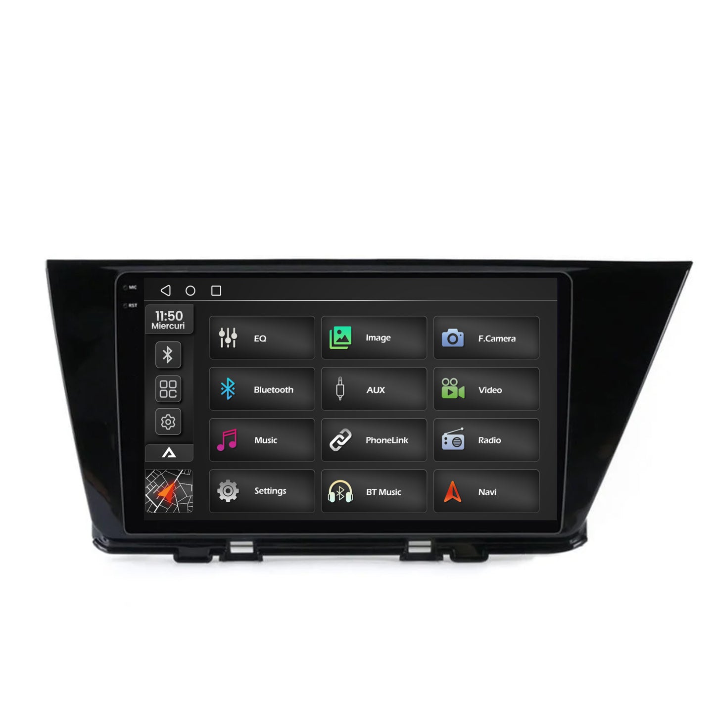 Navigatie 2K Kia Niro (2016+), Android, S-Quadcore / 4GB RAM + 64GB ROM, 9.5 Inch - AD-BGS90042K+AD-BGRKIT152